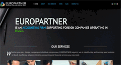 Desktop Screenshot of europartner.com.br