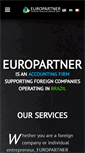 Mobile Screenshot of europartner.com.br